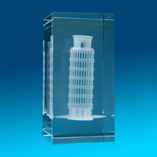 3D Crystal Photo Mega Tower 120 X 60 X 60