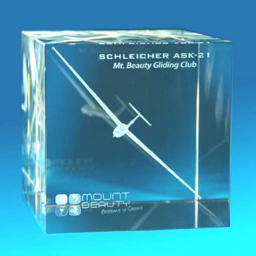 3D Crystal Photo Big Block 80 X 80 X 80