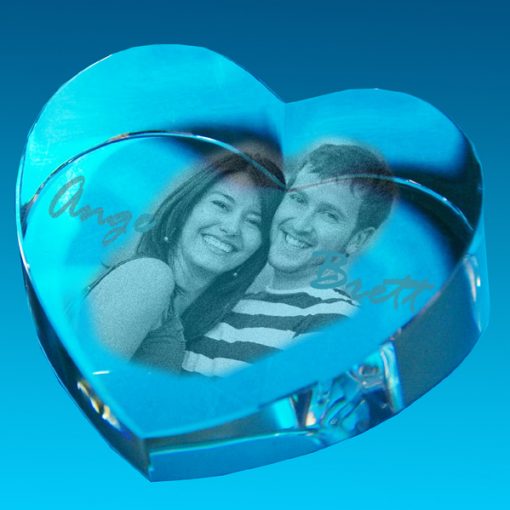 2D Crystal Photo Always Yours 65 X 60 X 25