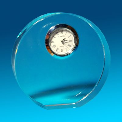 2D Crystal Full Circle with clock 102 X 30