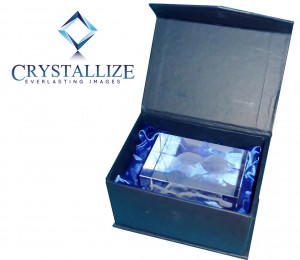 2D Crystal Photo Big Love 100 X 100 X 30